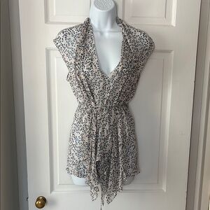 Diane Von Furstenberg silk top 10